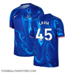 Chelsea Romeo Lavia #45 Replik Heimtrikot 2024-25 Kurzarm